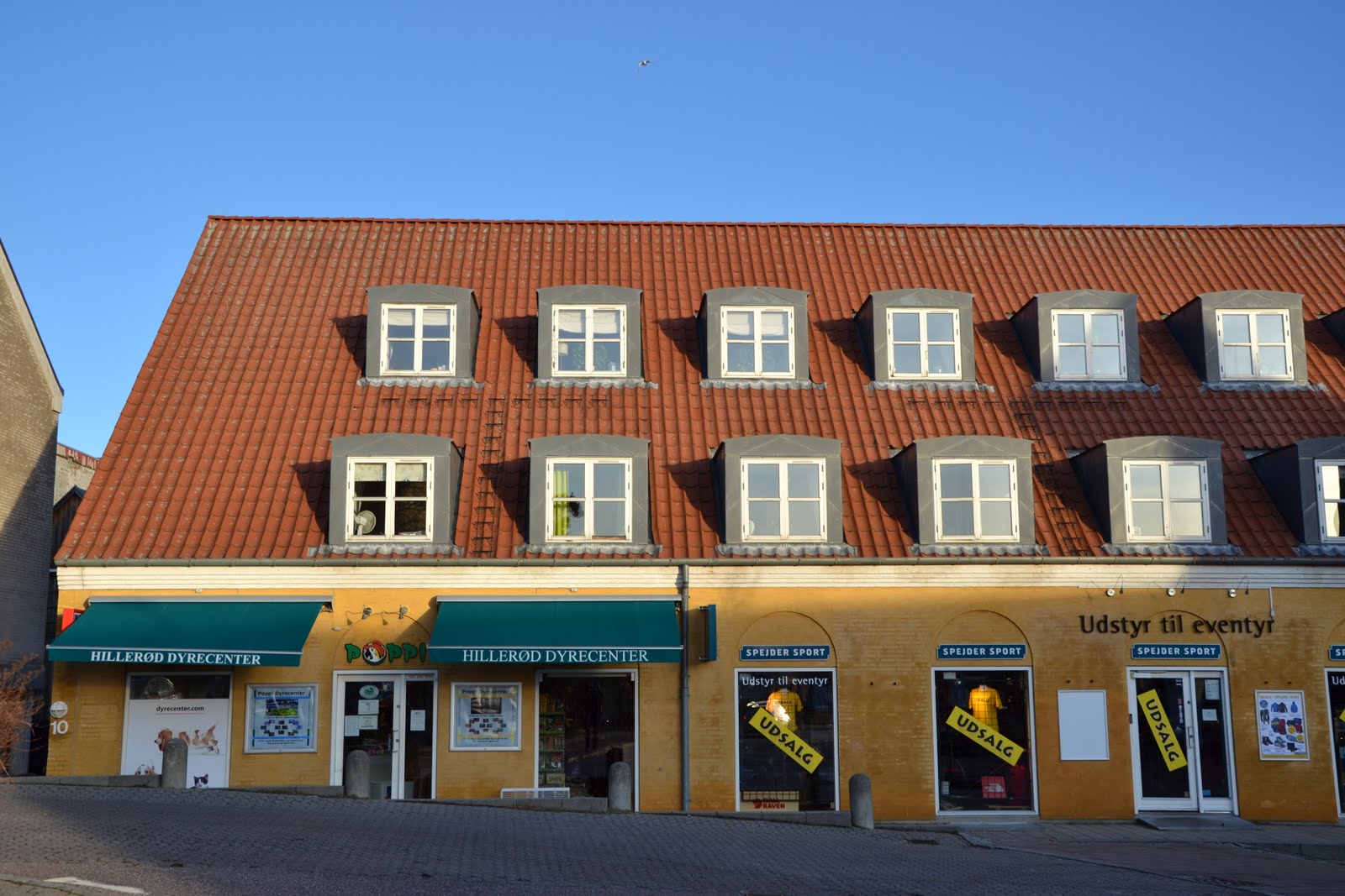 Klinikkens bygning på Markedsstræde 10 i Hillerød